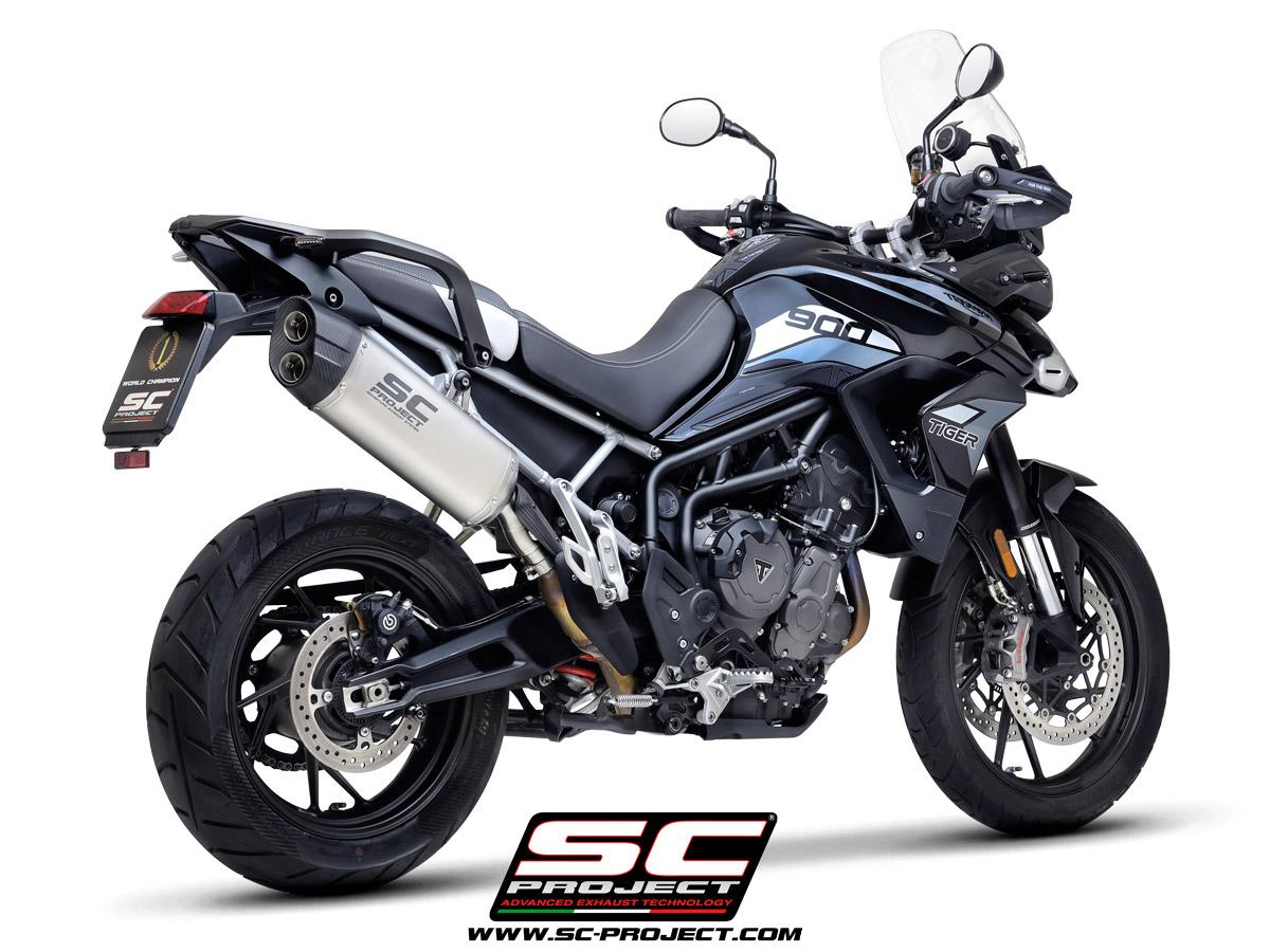 Adventure titanium exhaust - TIGER 900 (2020 - 2023)