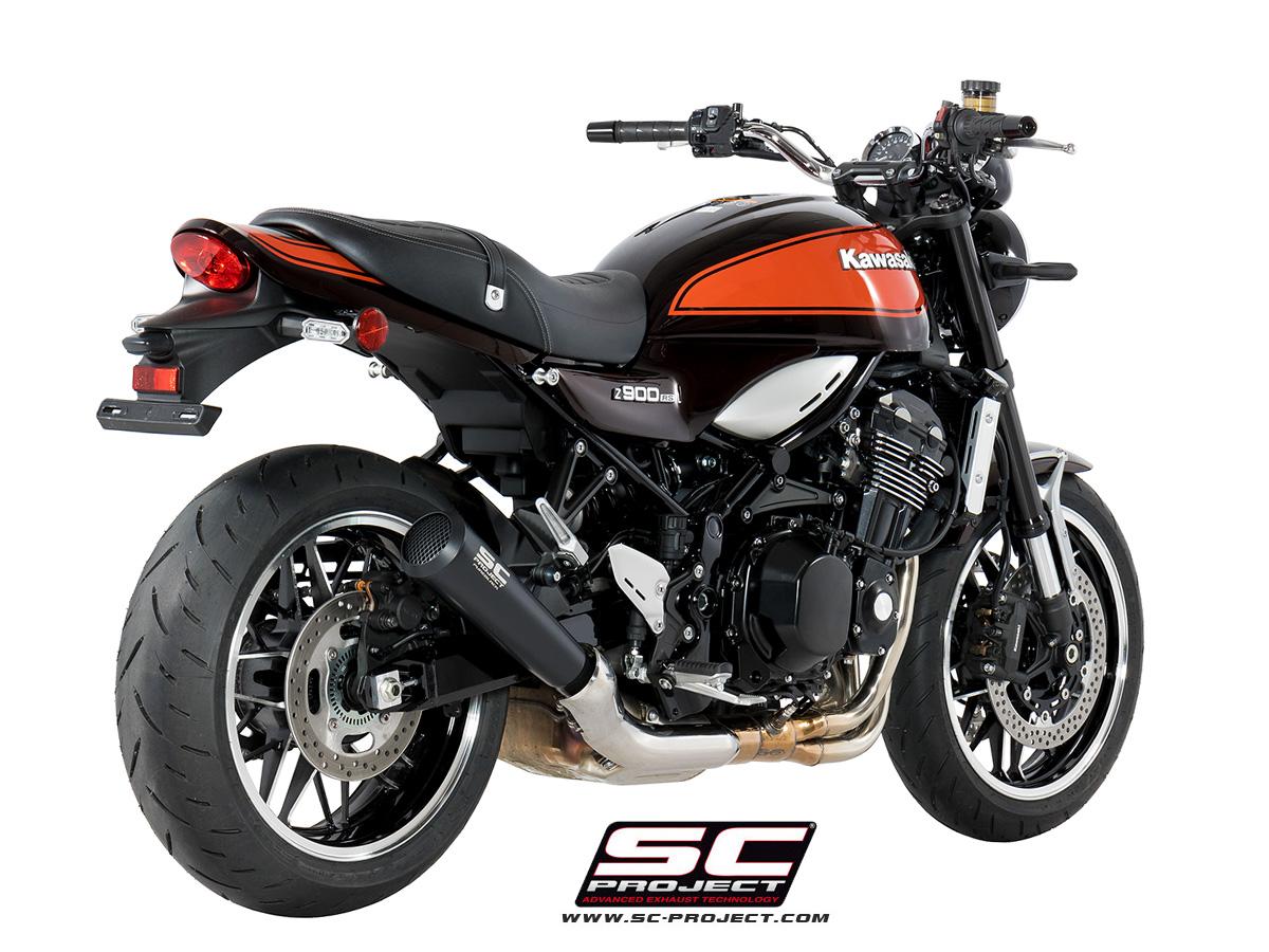 Conico 70s stainless steel exhaust, matt black - Z900 RS (2021 - 2024) - Bild 2