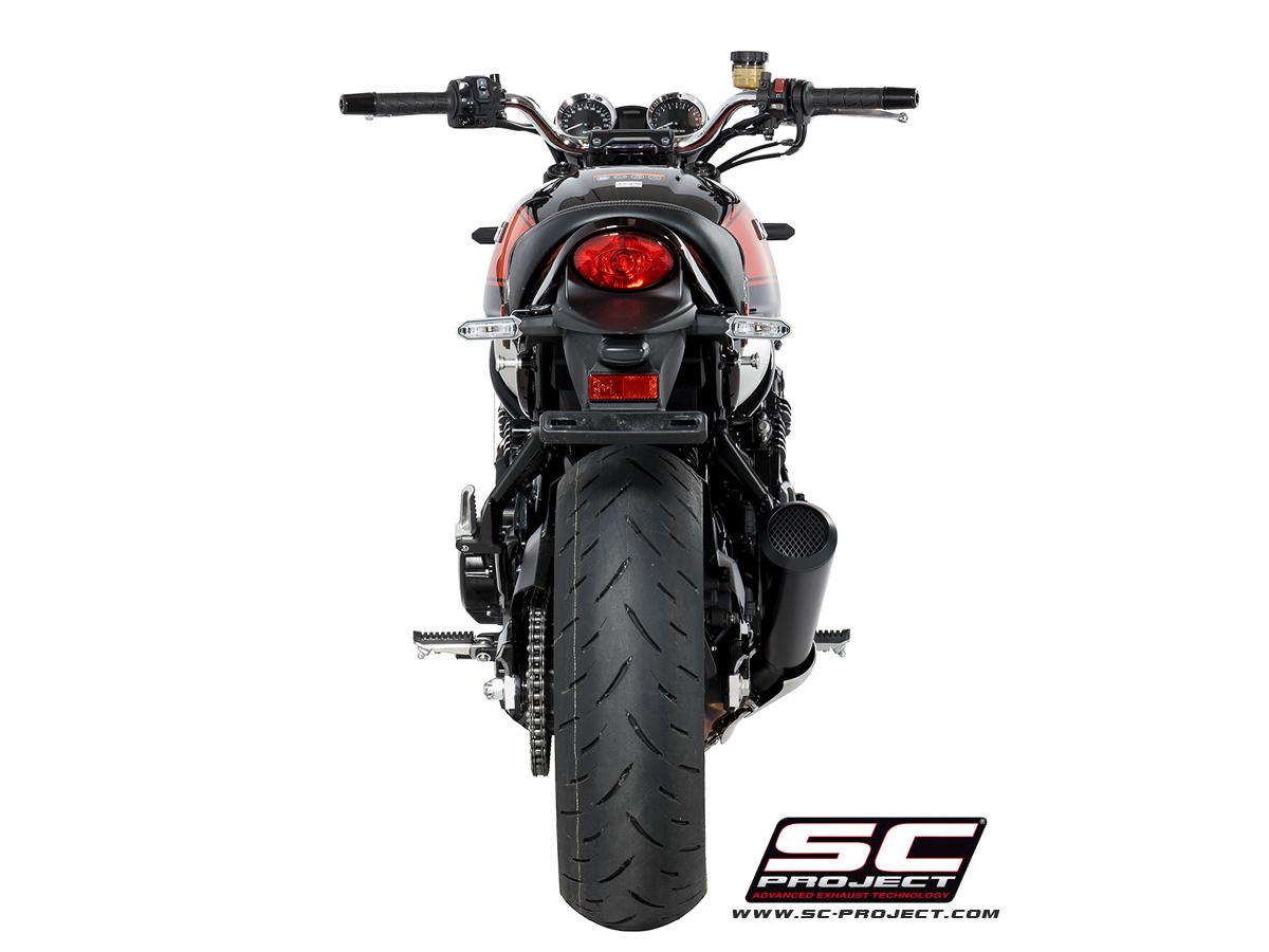 Conico 70s stainless steel exhaust, matt black - Z900 RS (2021 - 2024) - Bild 5