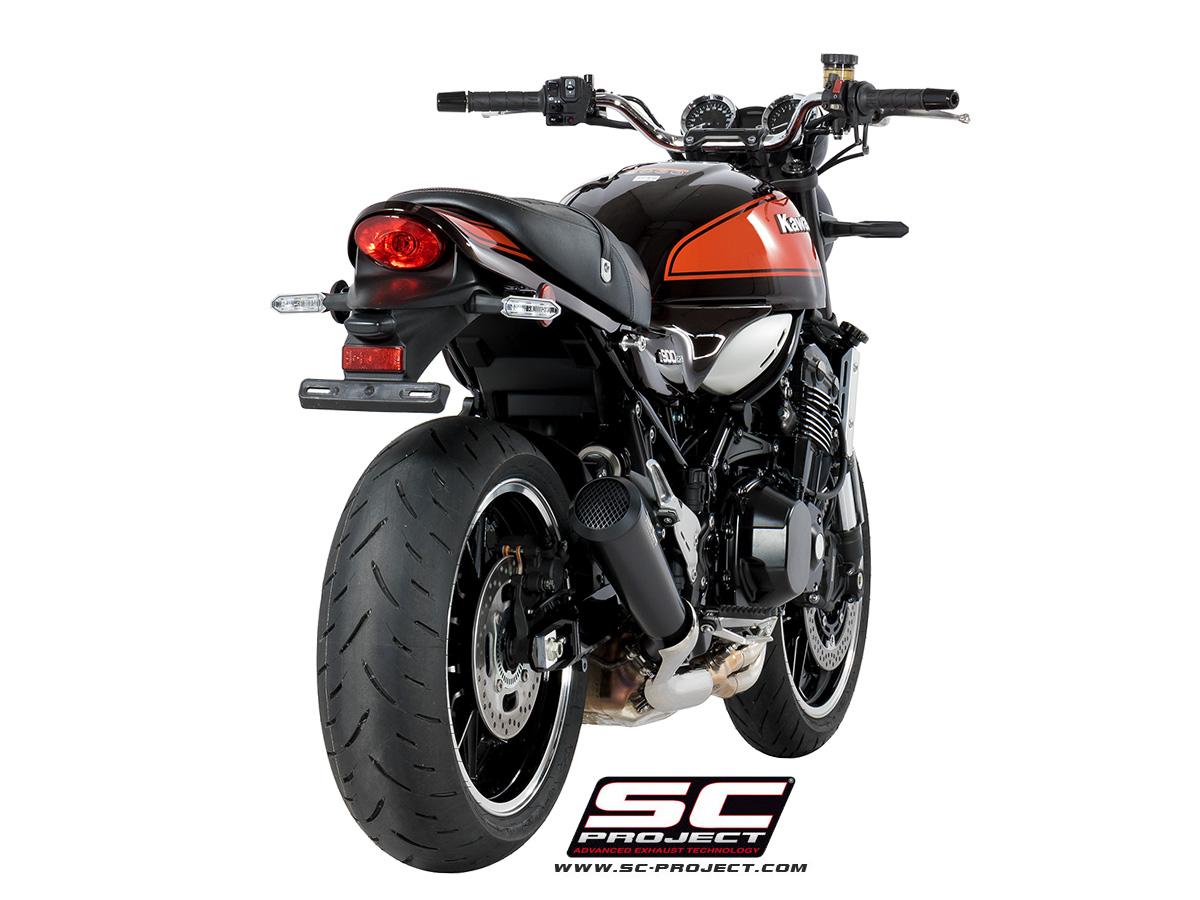 Conico 70s stainless steel exhaust, matt black - Z900 RS (2021 - 2024) - Bild 6