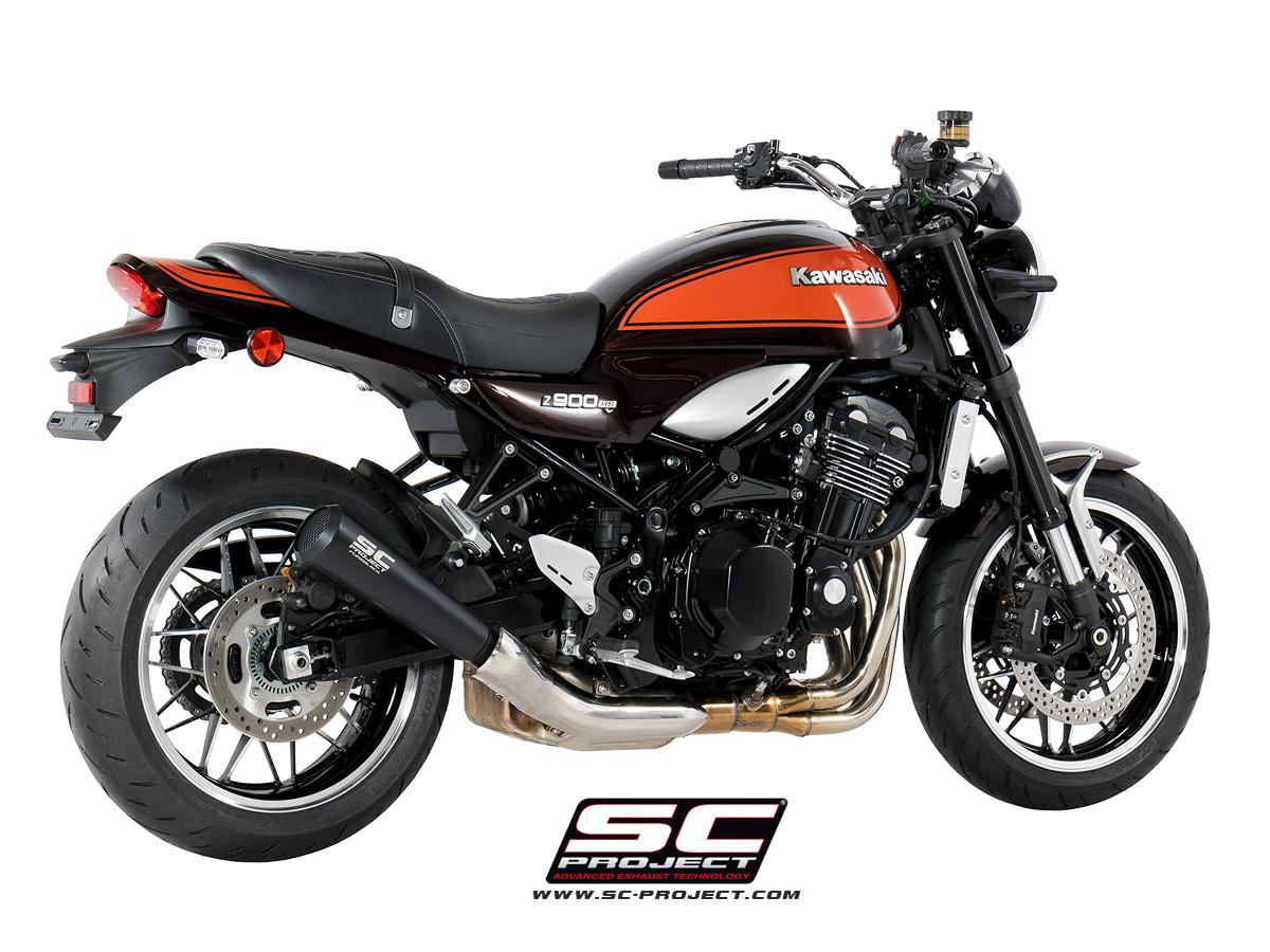 Conico 70s stainless steel exhaust, matt black - Z900 RS (2021 - 2024) - Bild 7
