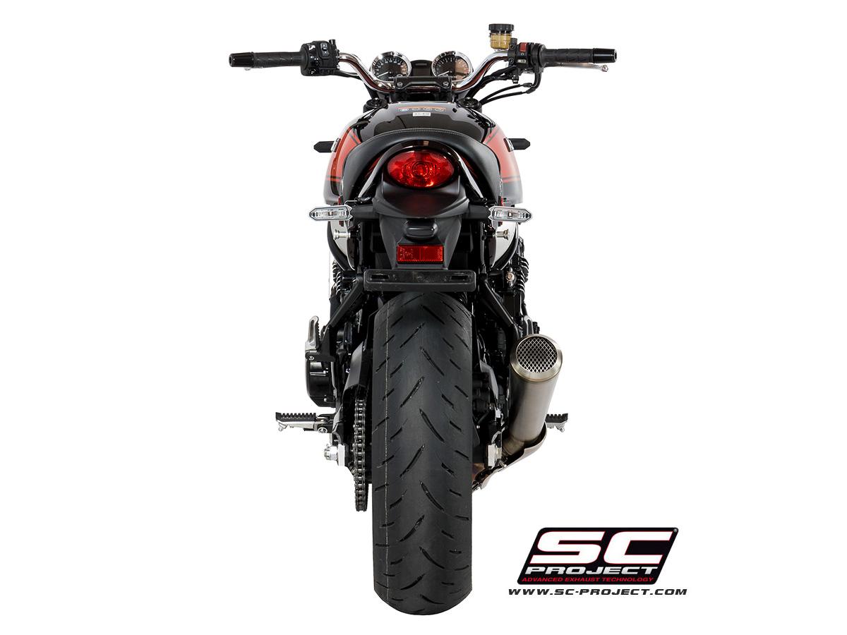 Conico 70s stainless steel exhaust, matt black - Z900 RS (2021 - 2024) - Bild 9