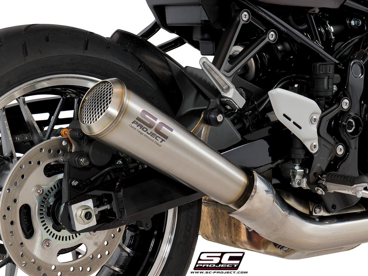 Conico 70s stainless steel exhaust, matt black - Z900 RS (2021 - 2024) - Bild 10