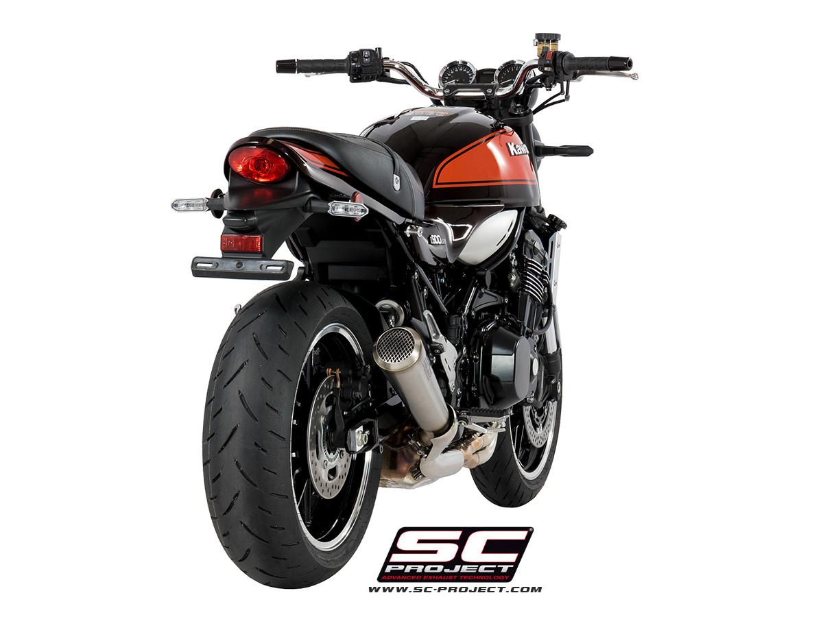 Conico 70s stainless steel exhaust, matt black - Z900 RS (2021 - 2024) - Bild 11