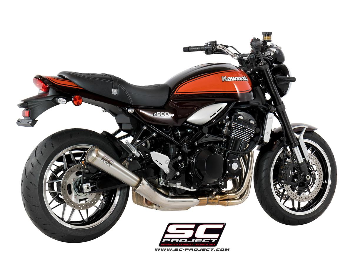 Conico 70s stainless steel exhaust, matt black - Z900 RS (2021 - 2024) - Bild 12
