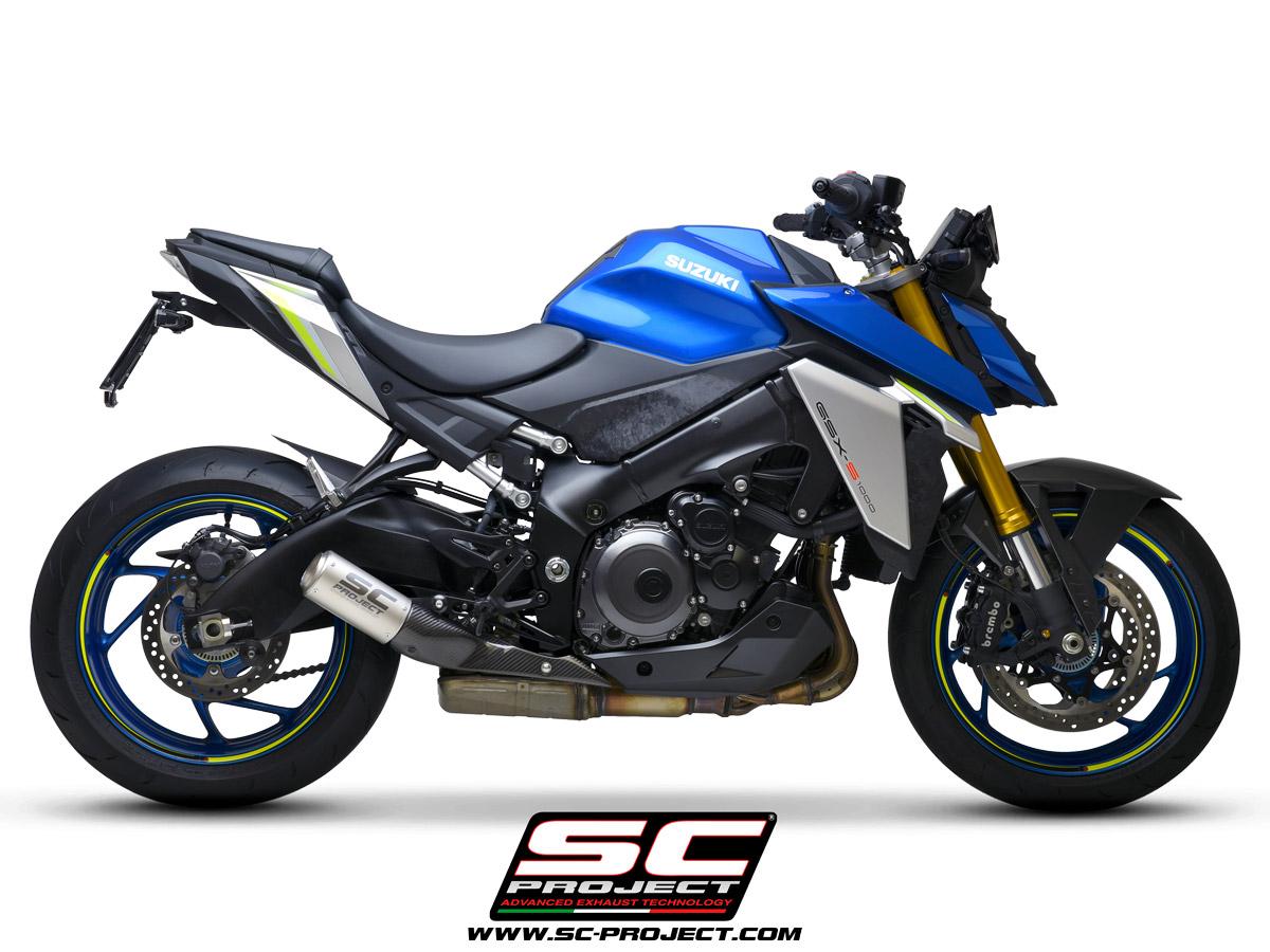 CR-T carbon exhaust, with stoneguard grid - GSX-S1000 (2021 - 2025) - Bild 3