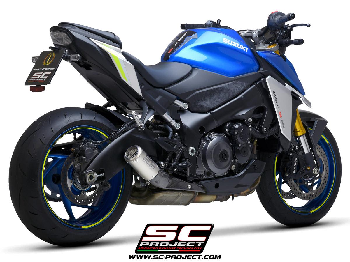 CR-T carbon exhaust, with stoneguard grid - GSX-S1000 (2021 - 2025) - Bild 6