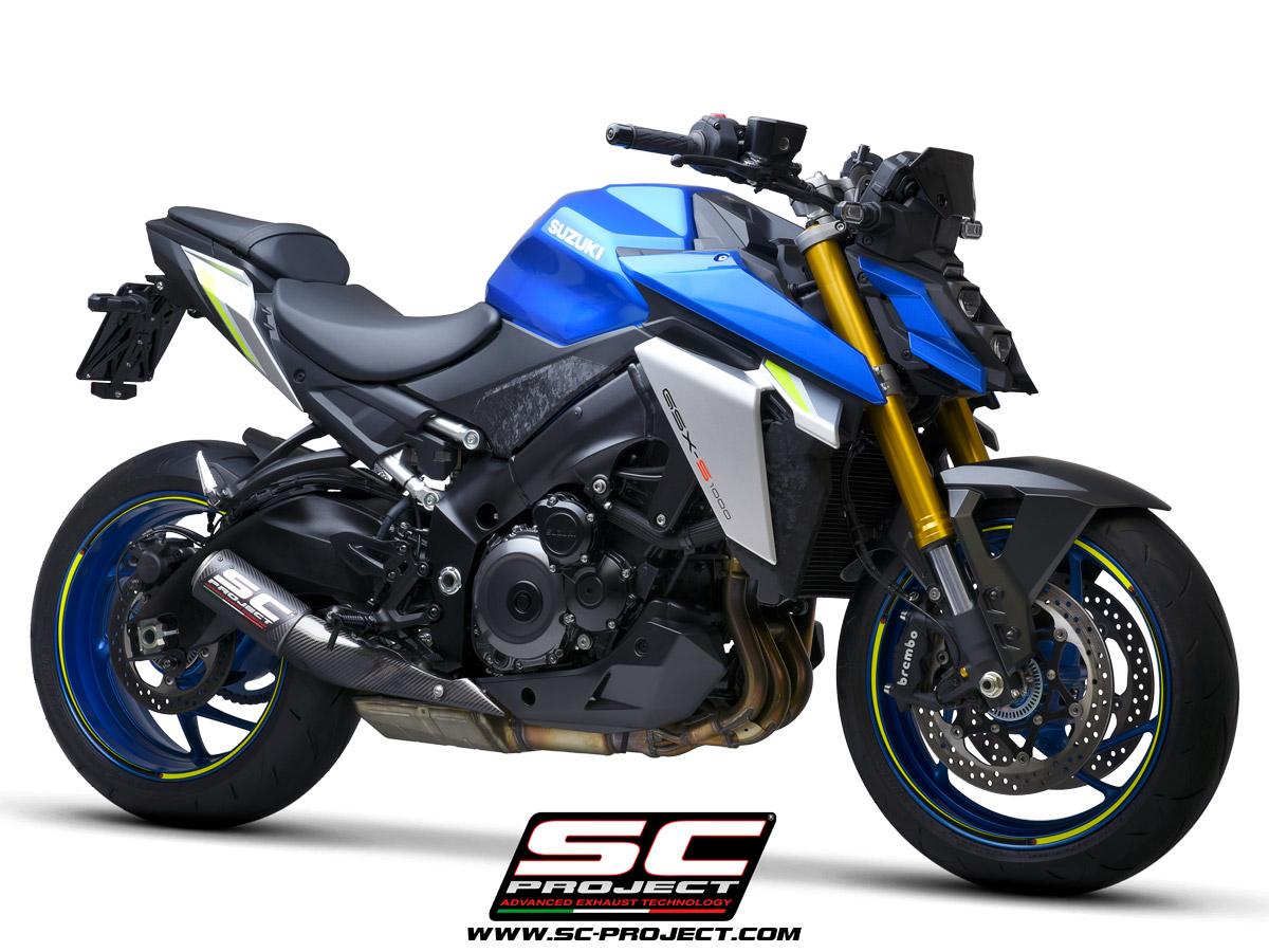 CR-T carbon exhaust, with stoneguard grid - GSX-S1000 (2021 - 2025) - Bild 8