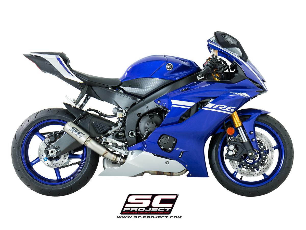 CR-T carbon exhaust, high mount - YZF R6 Race (2021 - 2025) - Bild 2