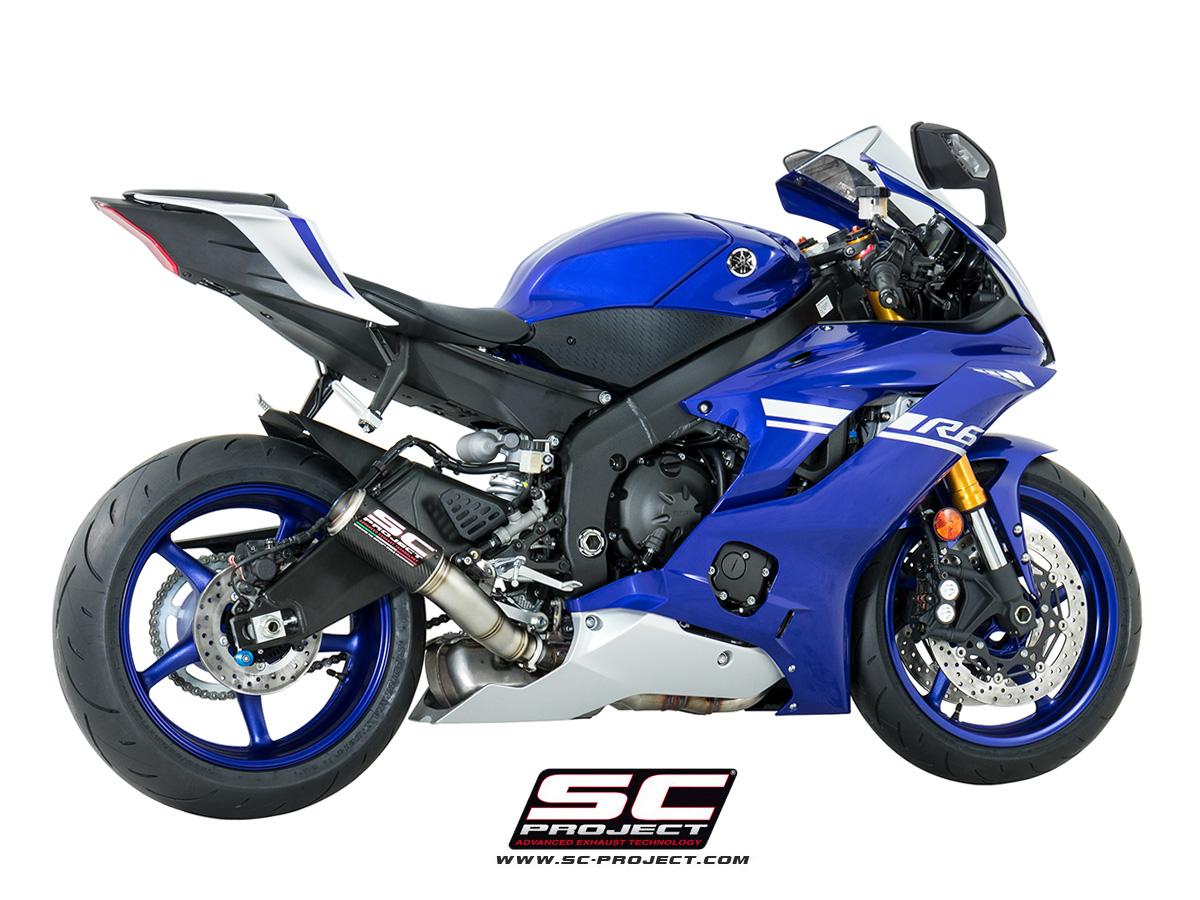 CR-T carbon exhaust, high mount - YZF R6 Race (2021 - 2025) - Bild 3