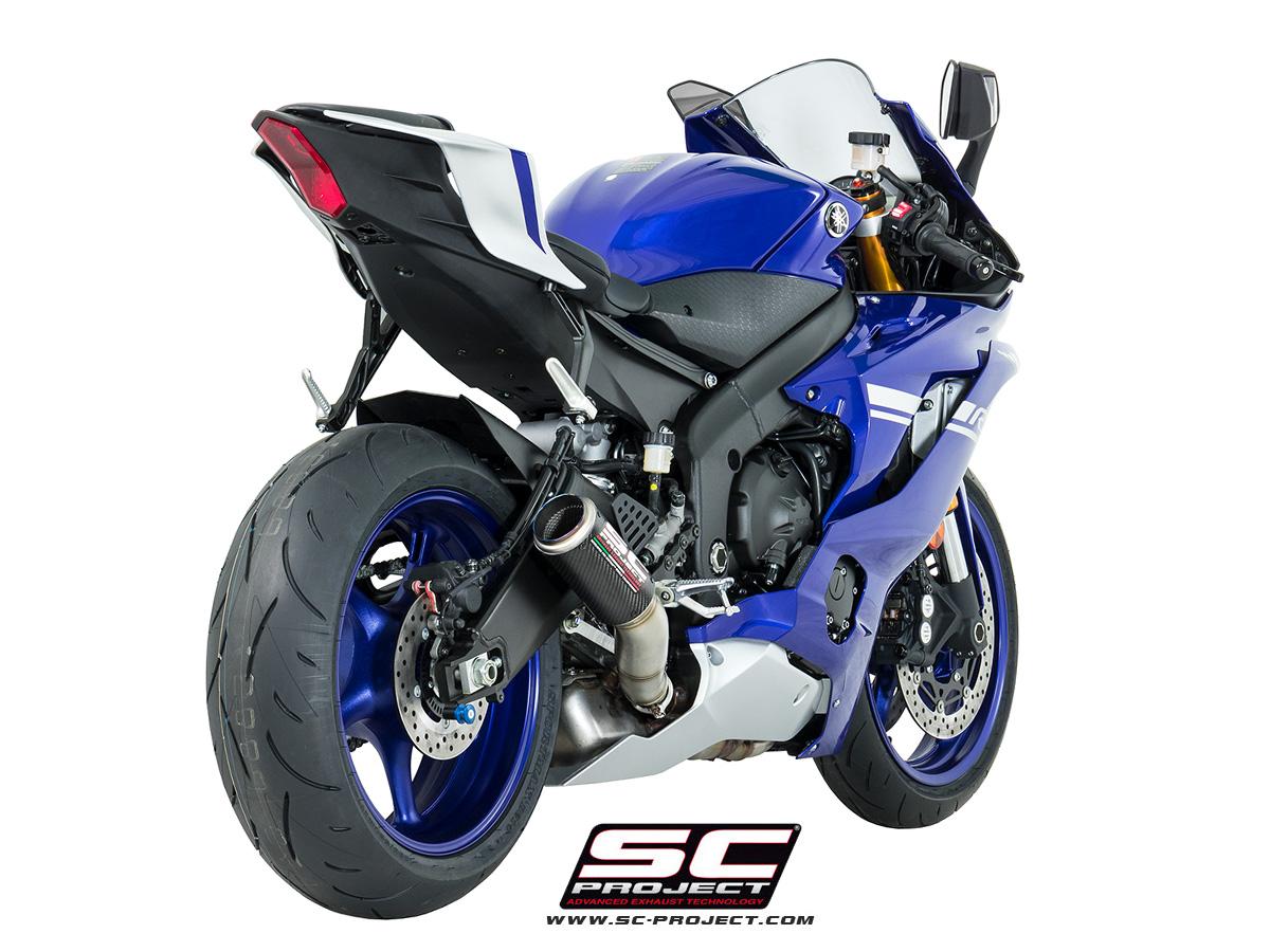 CR-T carbon exhaust, high mount - YZF R6 Race (2021 - 2025) - Bild 5