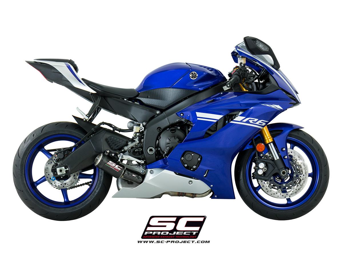 CR-T carbon exhaust, low mount - YZF R6 Race (2021 - 2025) - Bild 2