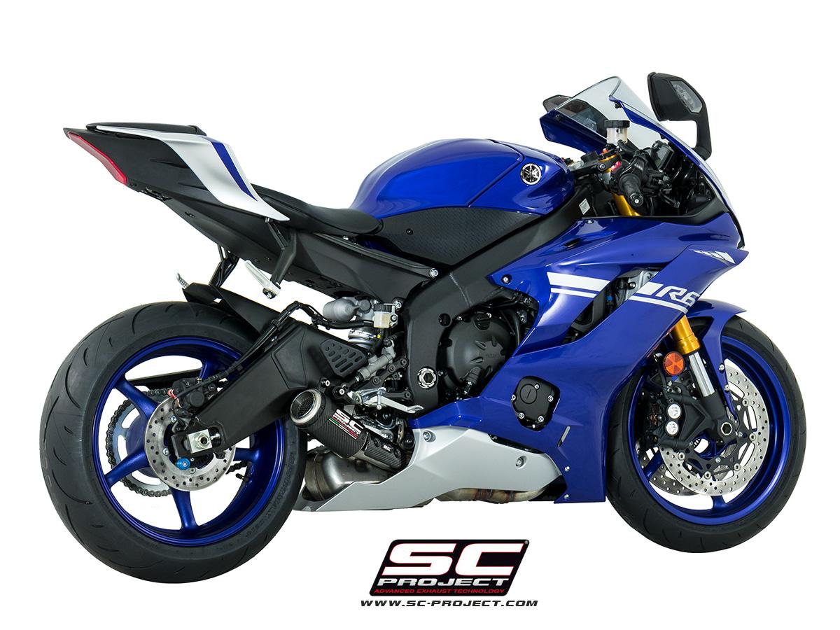 CR-T carbon exhaust, low mount - YZF R6 Race (2021 - 2025) - Bild 4