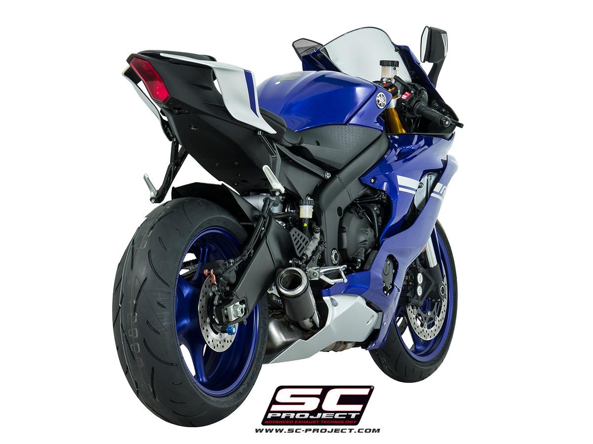 CR-T carbon exhaust, low mount - YZF R6 Race (2021 - 2025) - Bild 5
