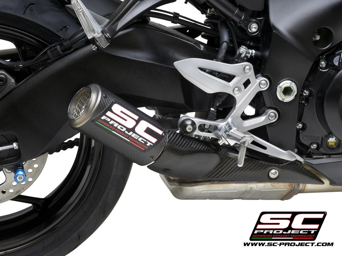CR-T titanium exhaust, with stoneguard grid - GSX-S950 (2021 - 2023) - Bild 3