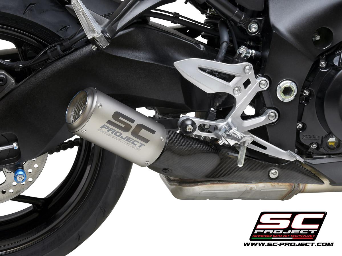 CR-T titanium exhaust, with stoneguard grid - GSX-S950 (2021 - 2023) - Bild 6