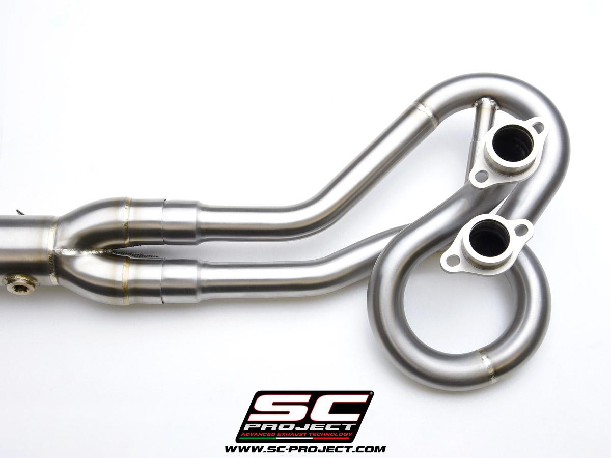 2-1 Stainless steel full exhaust system, with SC1-R carbon exhaust - TMAX 560 (2020 - 2021) - Bild 6