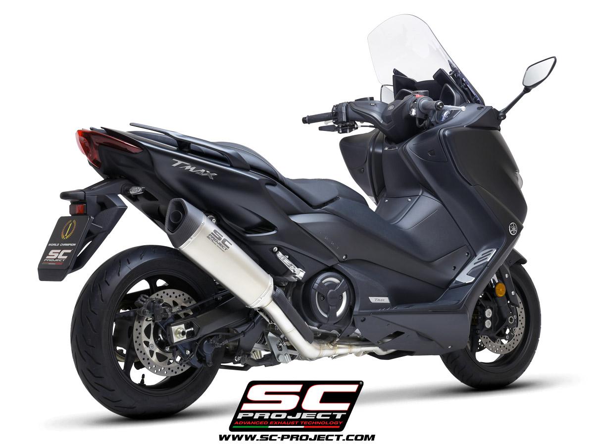 2-1 Stainless steel full exhaust system, with SC1-R carbon exhaust - TMAX 560 (2020 - 2021) - Bild 7