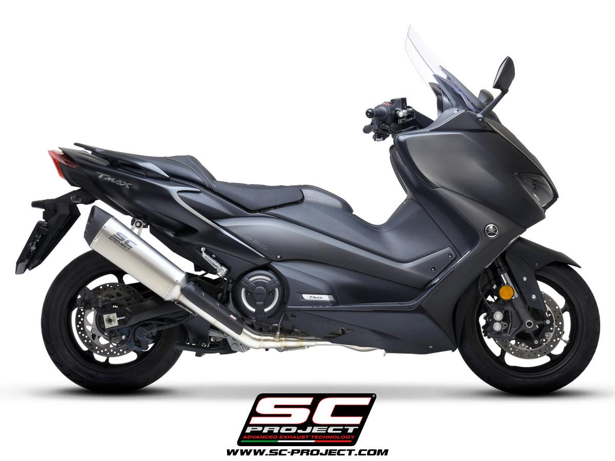 2-1 Stainless steel full exhaust system, with SC1-R carbon exhaust - TMAX 560 (2020 - 2021) - Bild 10