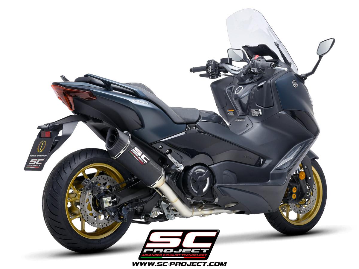Full Exhaust System 2-1, stainless Steel, with SC1-R Muffler, Titanium - RACING - Bild 7
