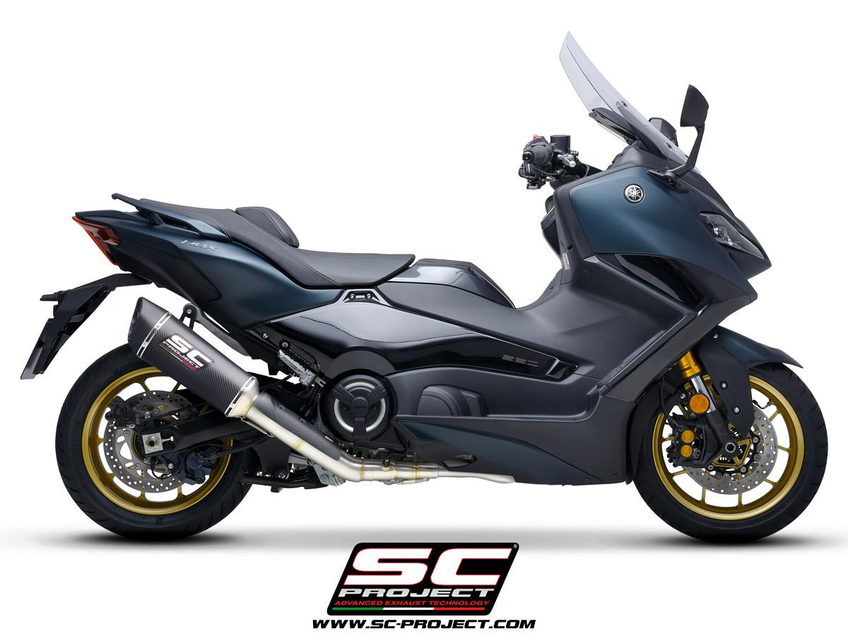 Full Exhaust System 2-1, stainless Steel, with SC1-R Muffler, Titanium - RACING - Bild 10