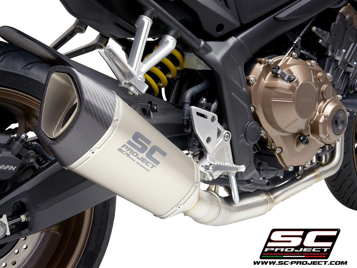 4-1 Stainless steel full exhaust system, with SC1-R titanium exhaust - CB650R (2021 - 2023) - Bild 2