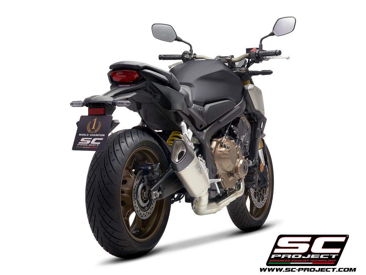 4-1 Stainless steel full exhaust system, with SC1-R titanium exhaust - CB650R (2021 - 2023) - Bild 6