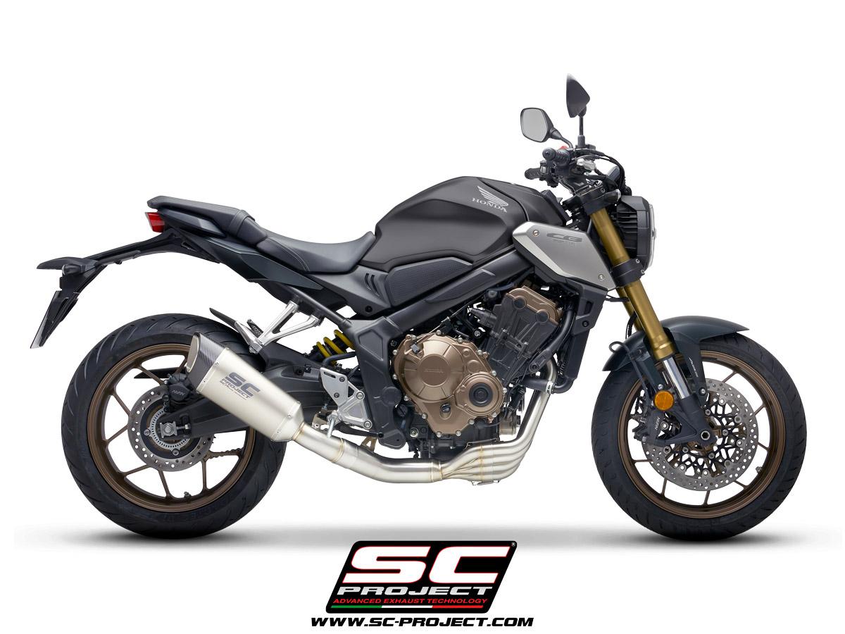 4-1 Stainless steel full exhaust system, with SC1-R titanium exhaust - CB650R (2021 - 2023) - Bild 7