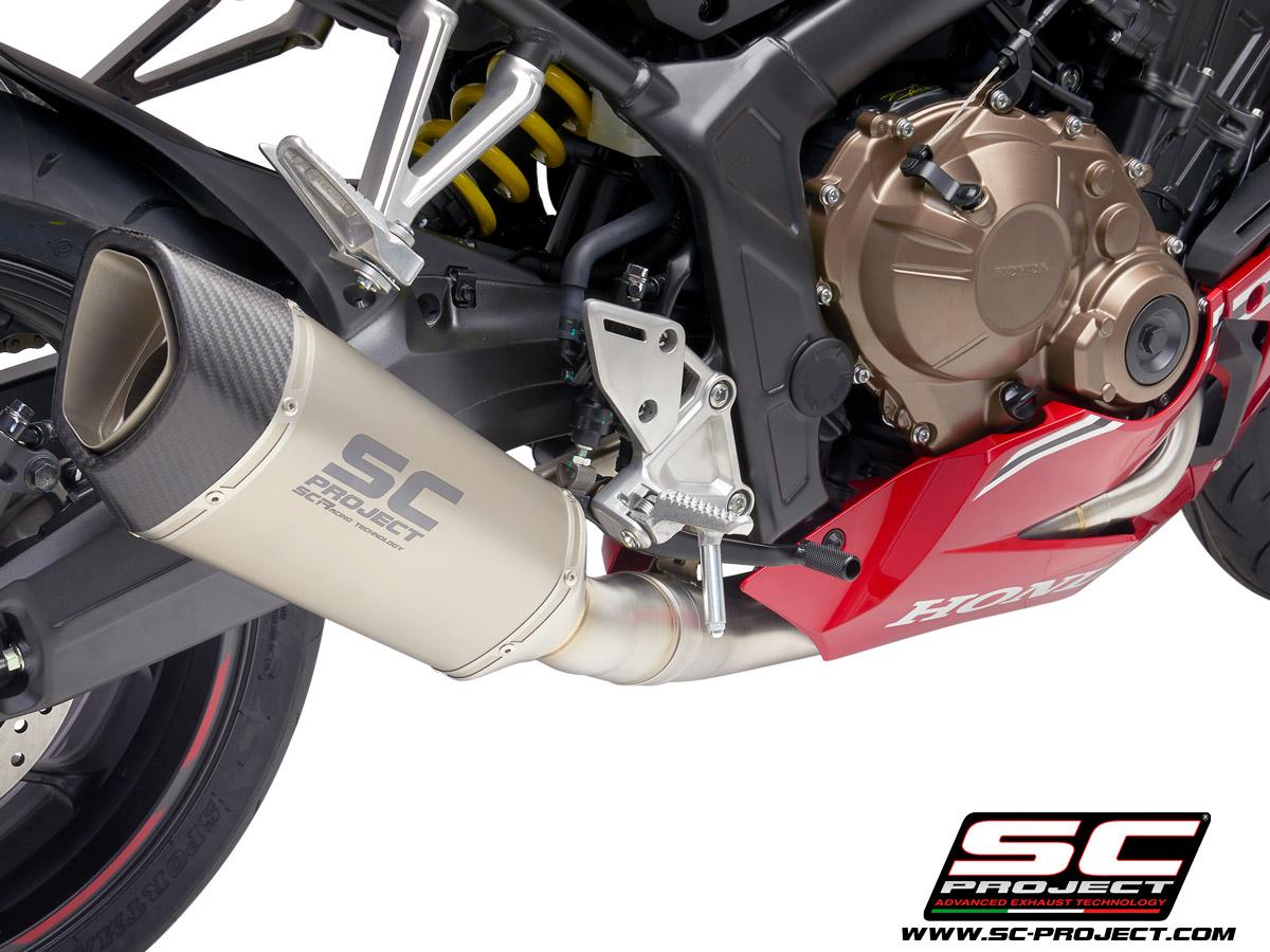 4-1 Stainless steel full exhaust system, with SC1-R titanium exhaust - CBR650R (2021 - 2023) - Bild 3