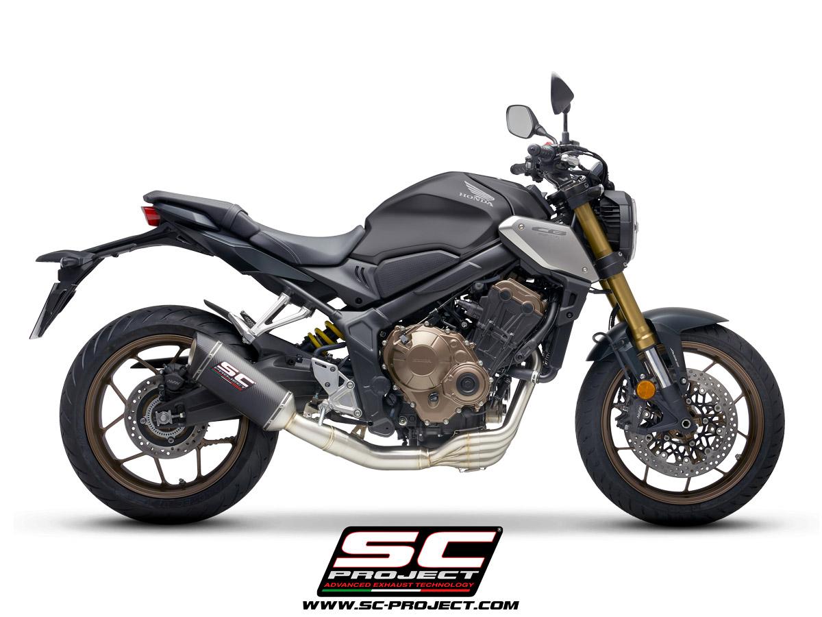 4-1 Stainless steel full exhaust system, with SC1-S carbon exhaust - CB650R (2021 - 2023) - Bild 3