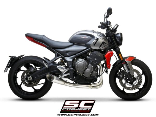 3-1 Stainless steel full exhaust system, with S1 titanium exhaust - TRIDENT 660 (2021 - 2024) - Bild 2