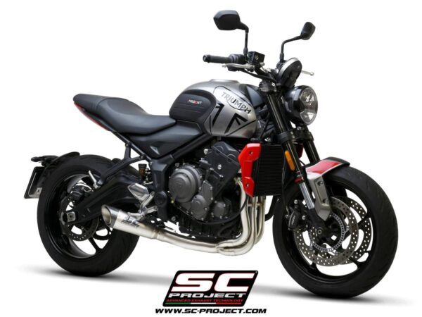 3-1 Stainless steel full exhaust system, with S1 titanium exhaust - TRIDENT 660 (2021 - 2024) - Bild 3