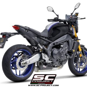 3-1 Stainless steel full exhaust system, with STR-1 exhaust - MT-09 (2021 - 2023)