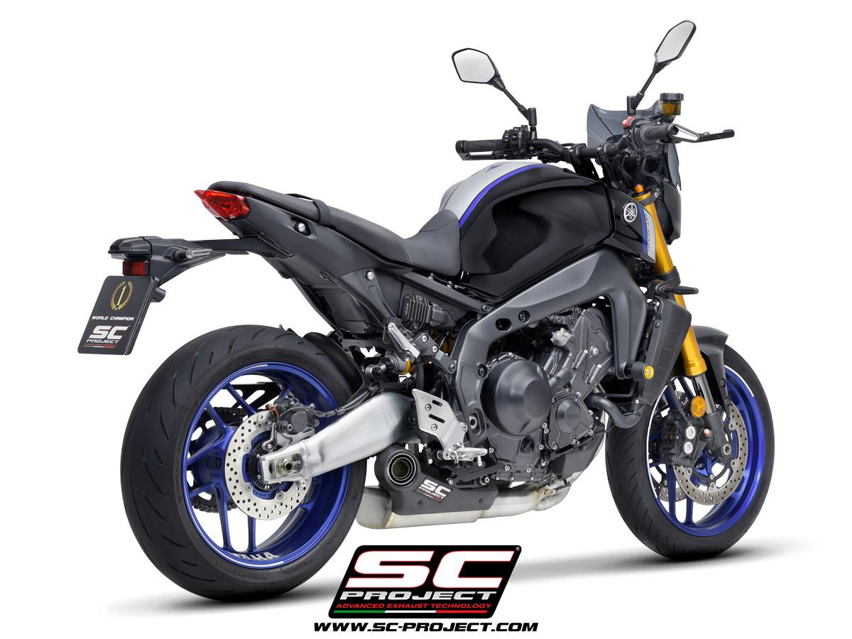 3-1 Stainless steel full exhaust system, with STR-1 exhaust - MT-09 (2021 - 2023)